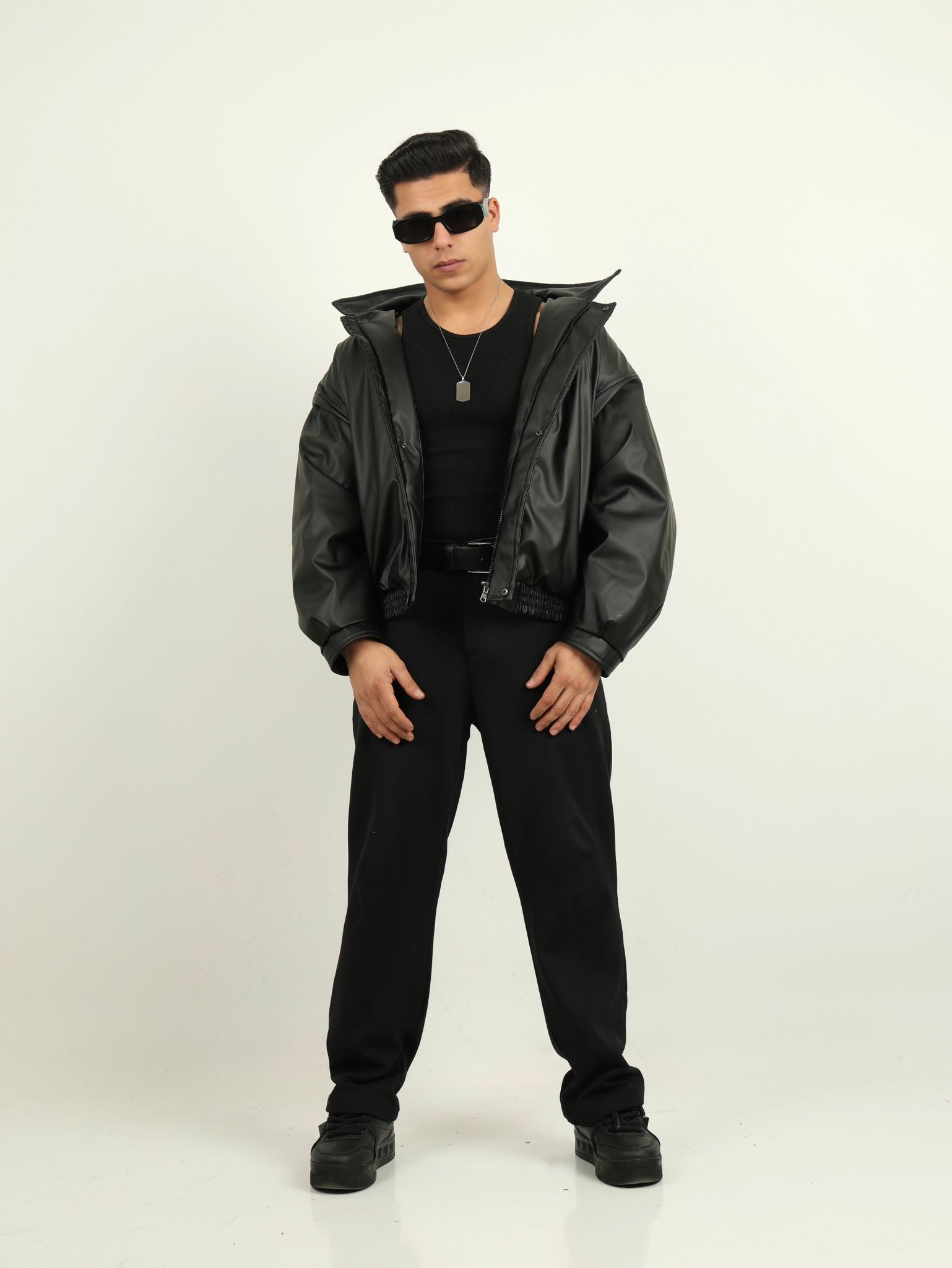 Classic Black Leather Jacket