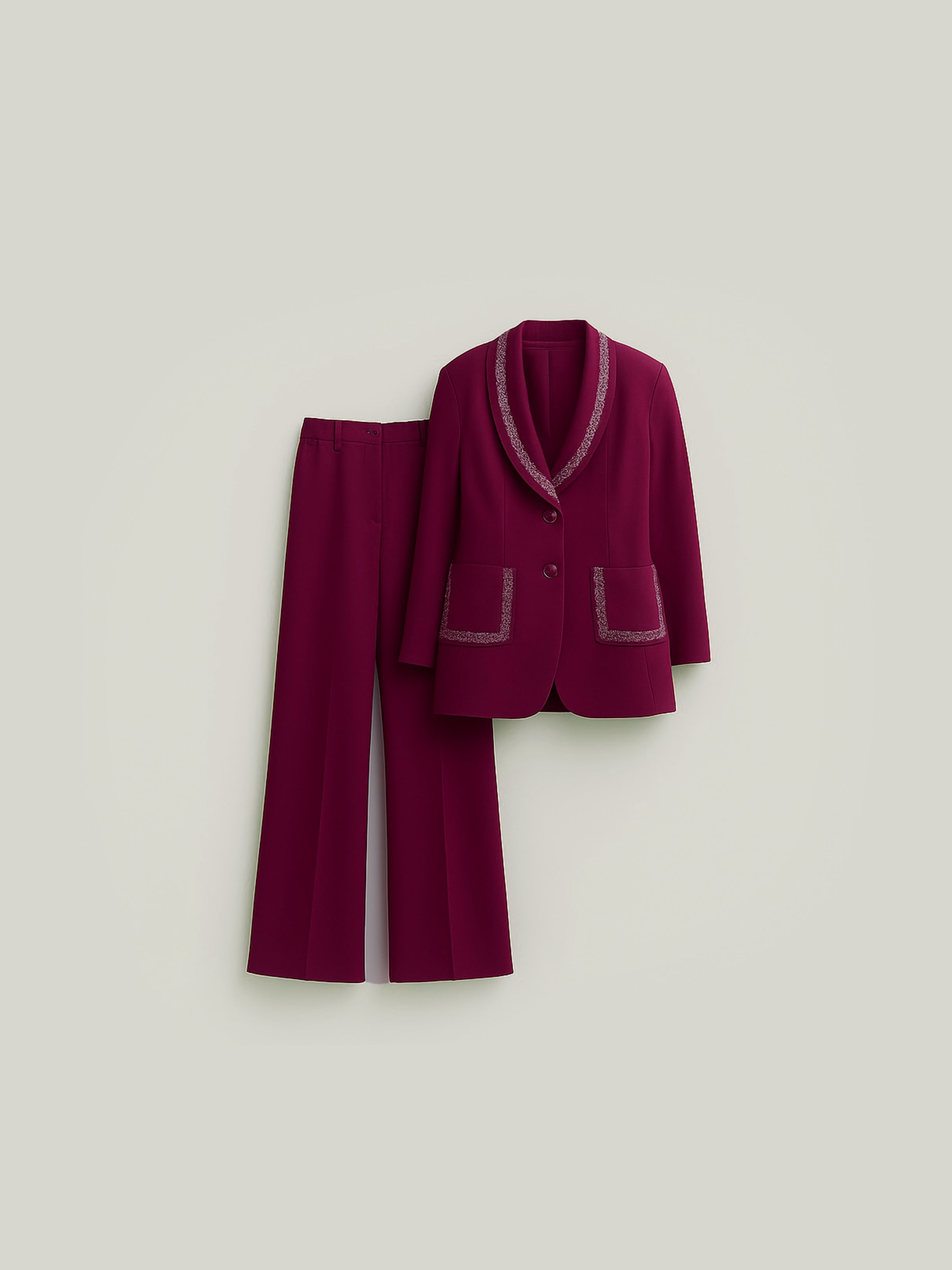 Classic Two-Piece Set – Double Crepe