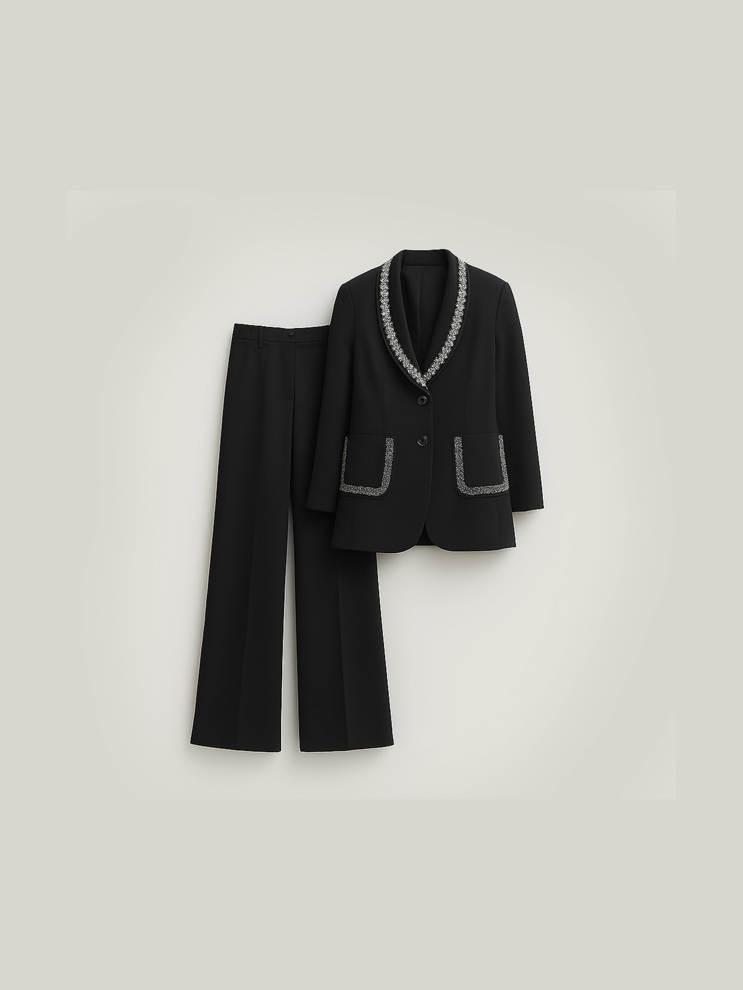 Classic Two-Piece Set – Double Crepe