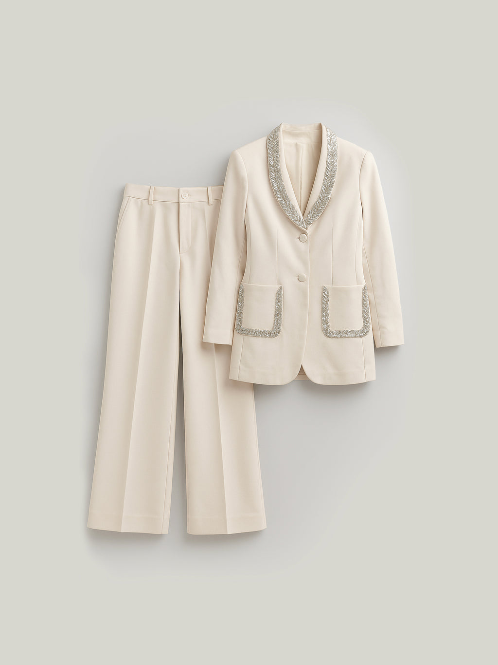 Classic Two-Piece Set – Double Crepe