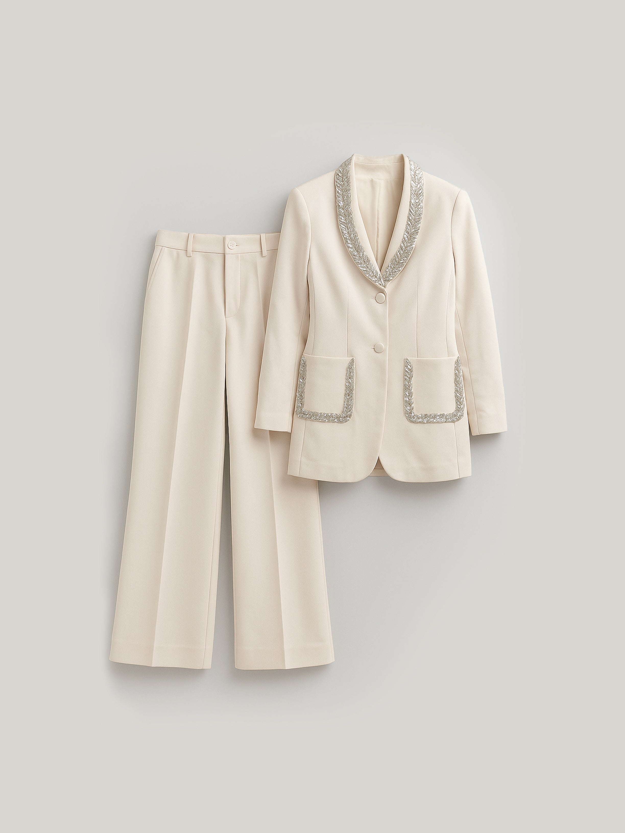 Classic Two-Piece Set – Double Crepe