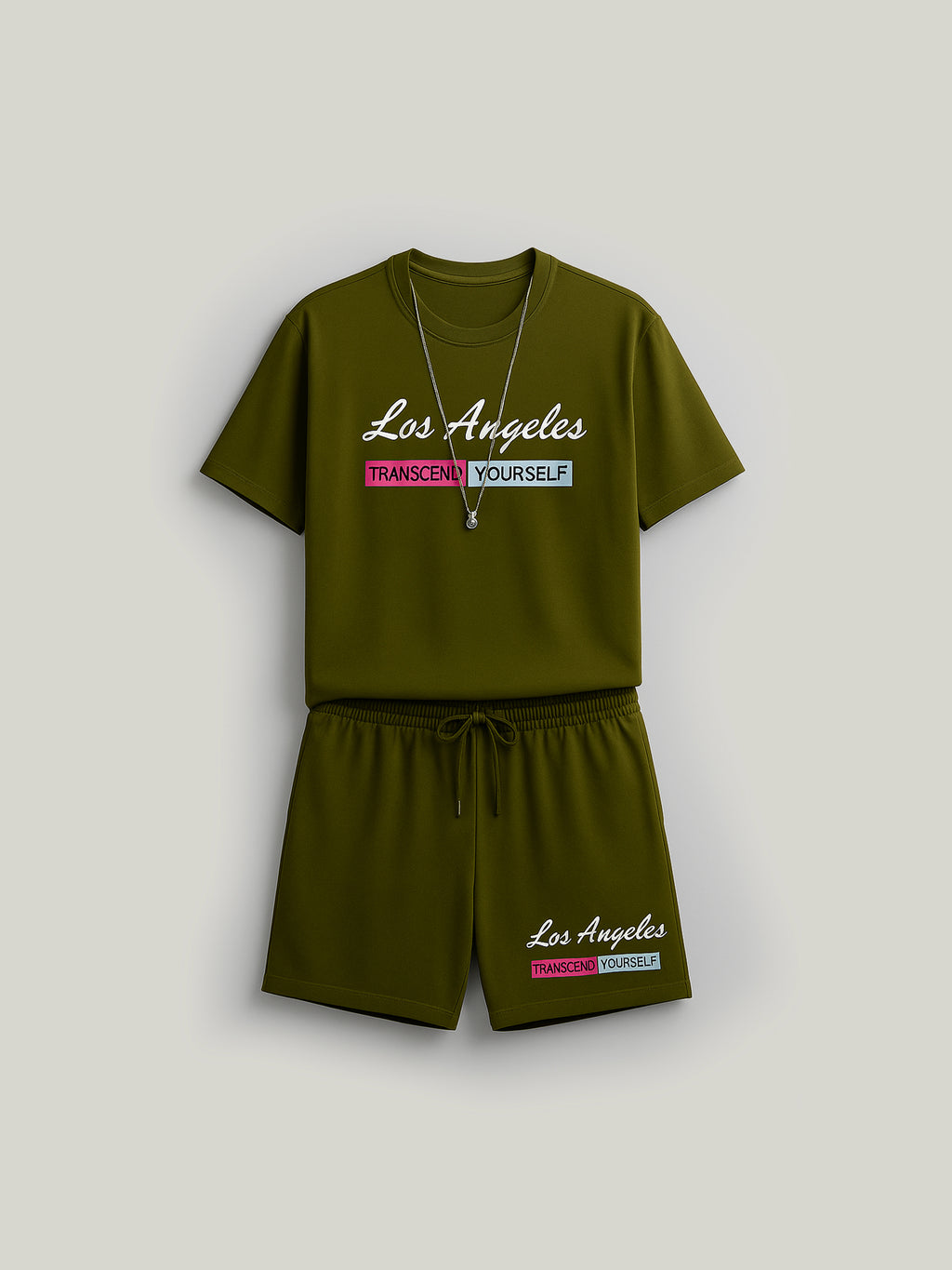2-Piece Shorts Set – Cotton Fabric