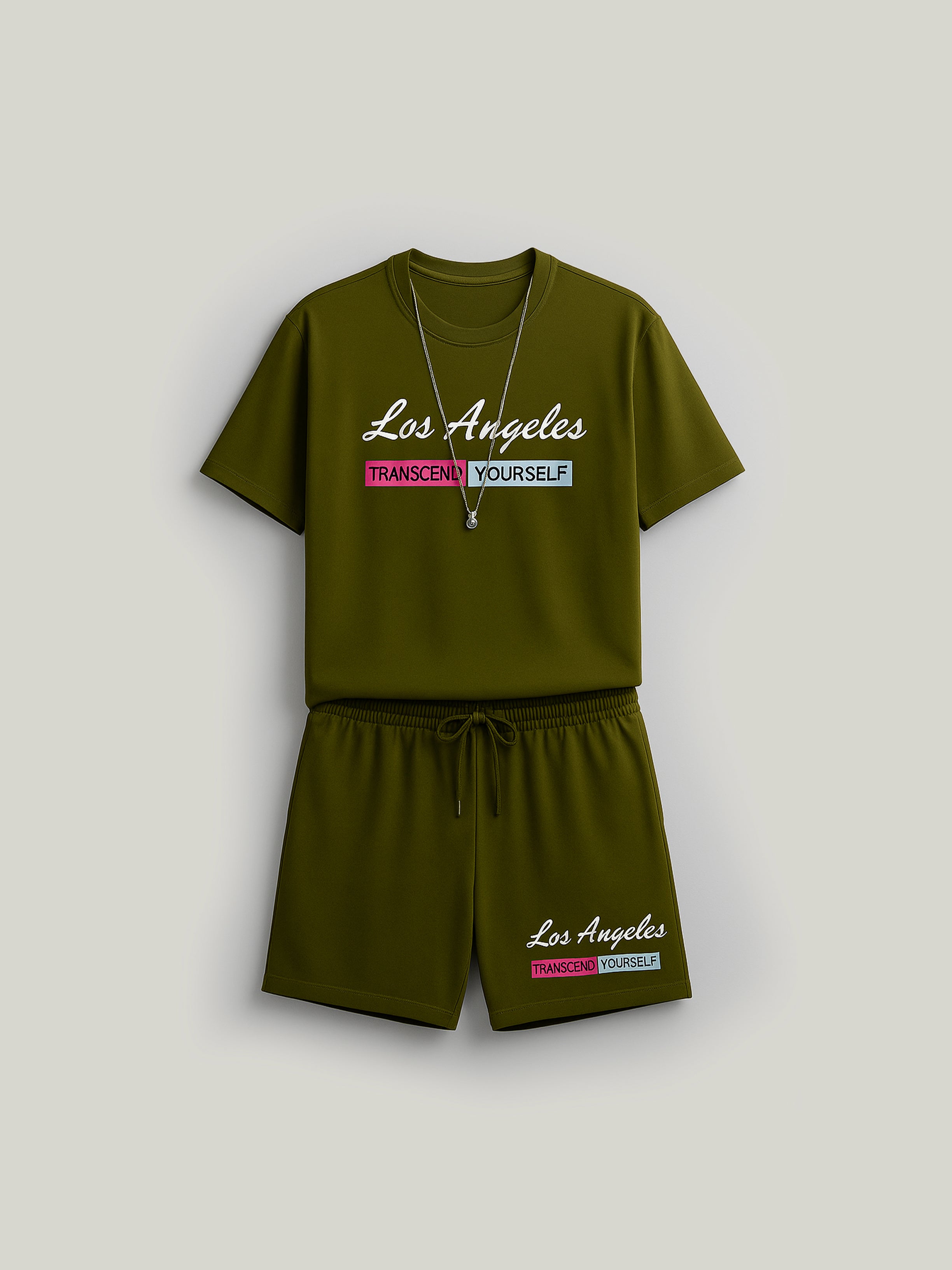 2-Piece Shorts Set – Cotton Fabric