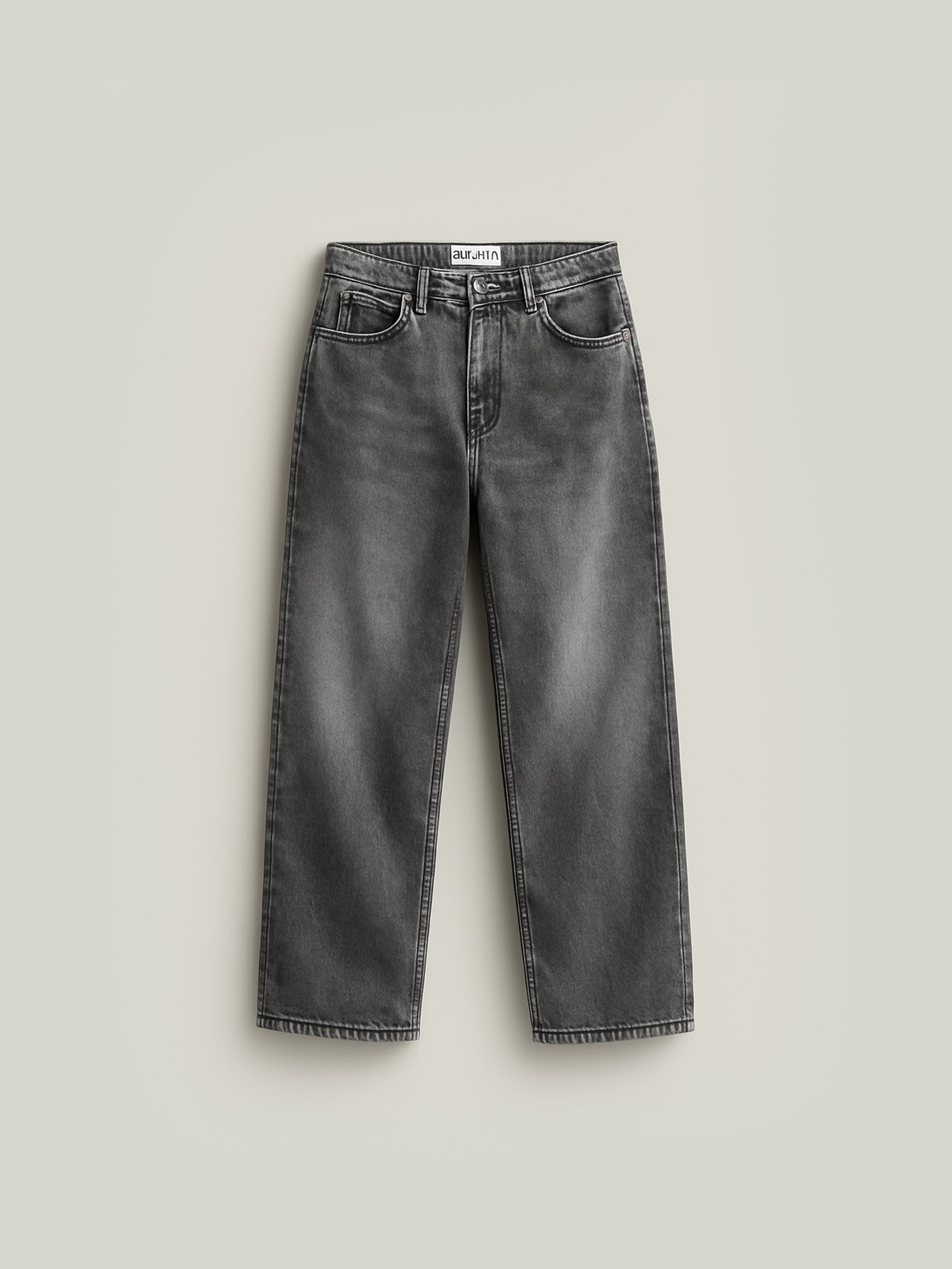 Grey Washed Jeans