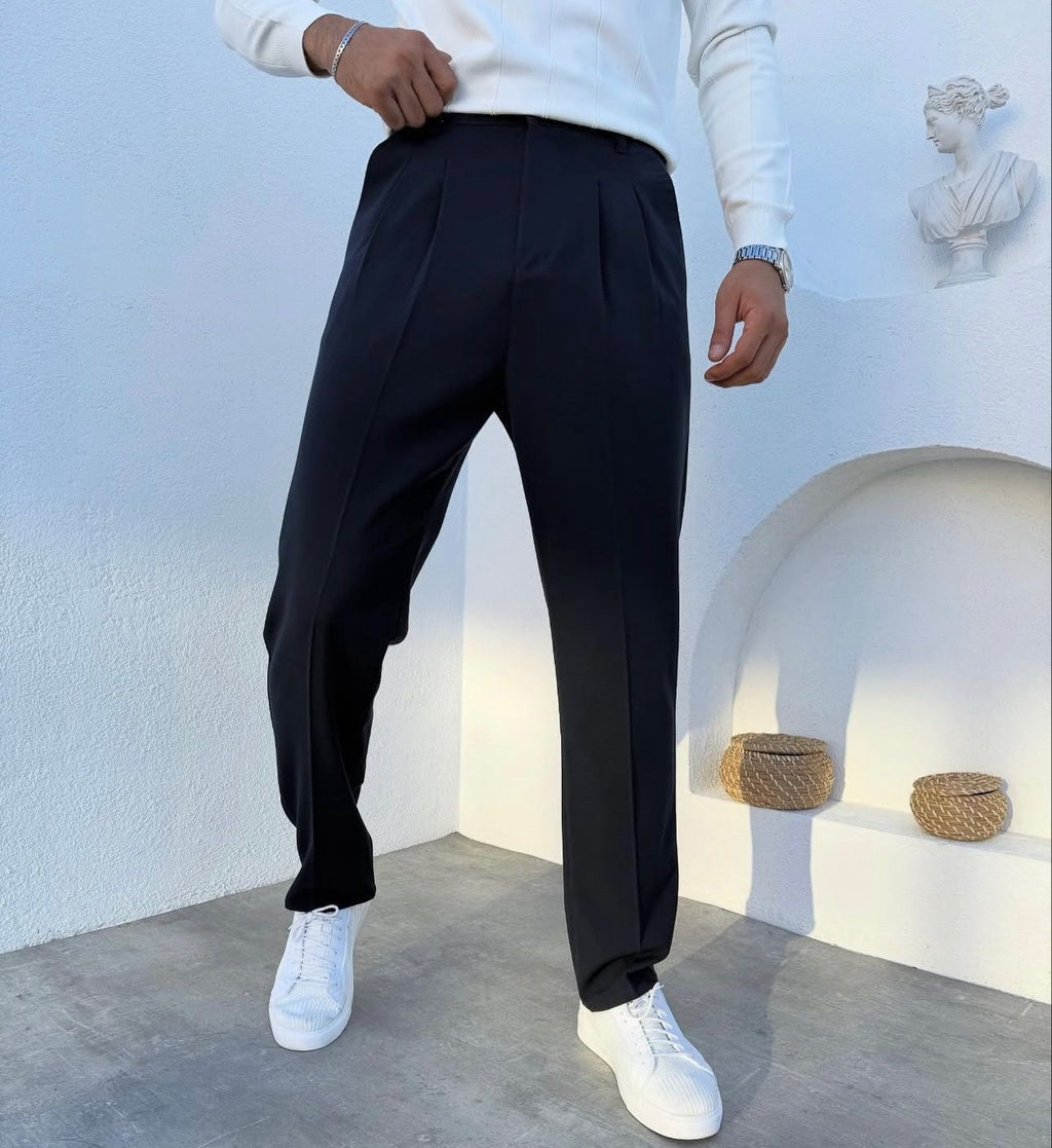 Classic Pleated Trousers