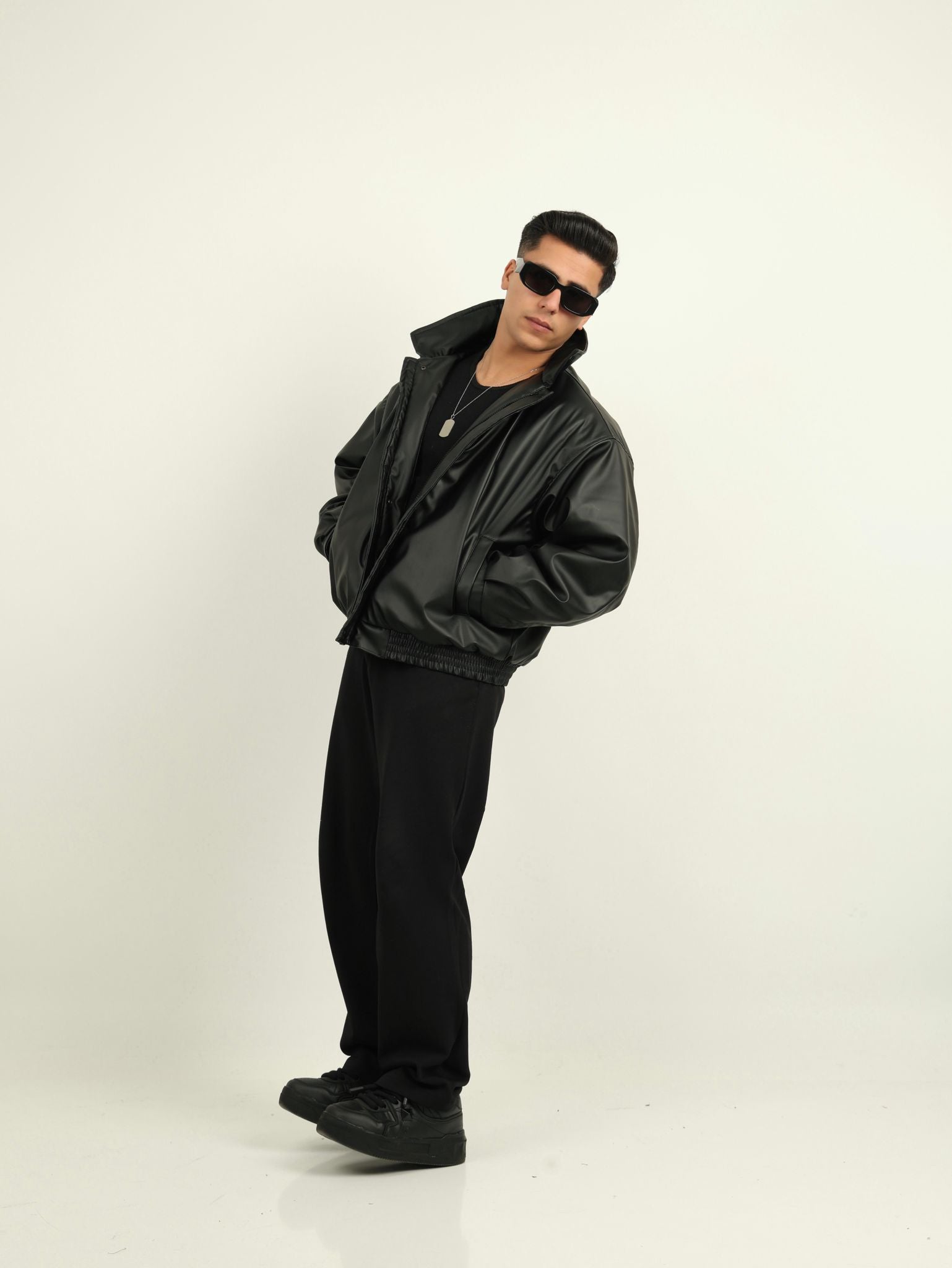 Classic Black Leather Jacket