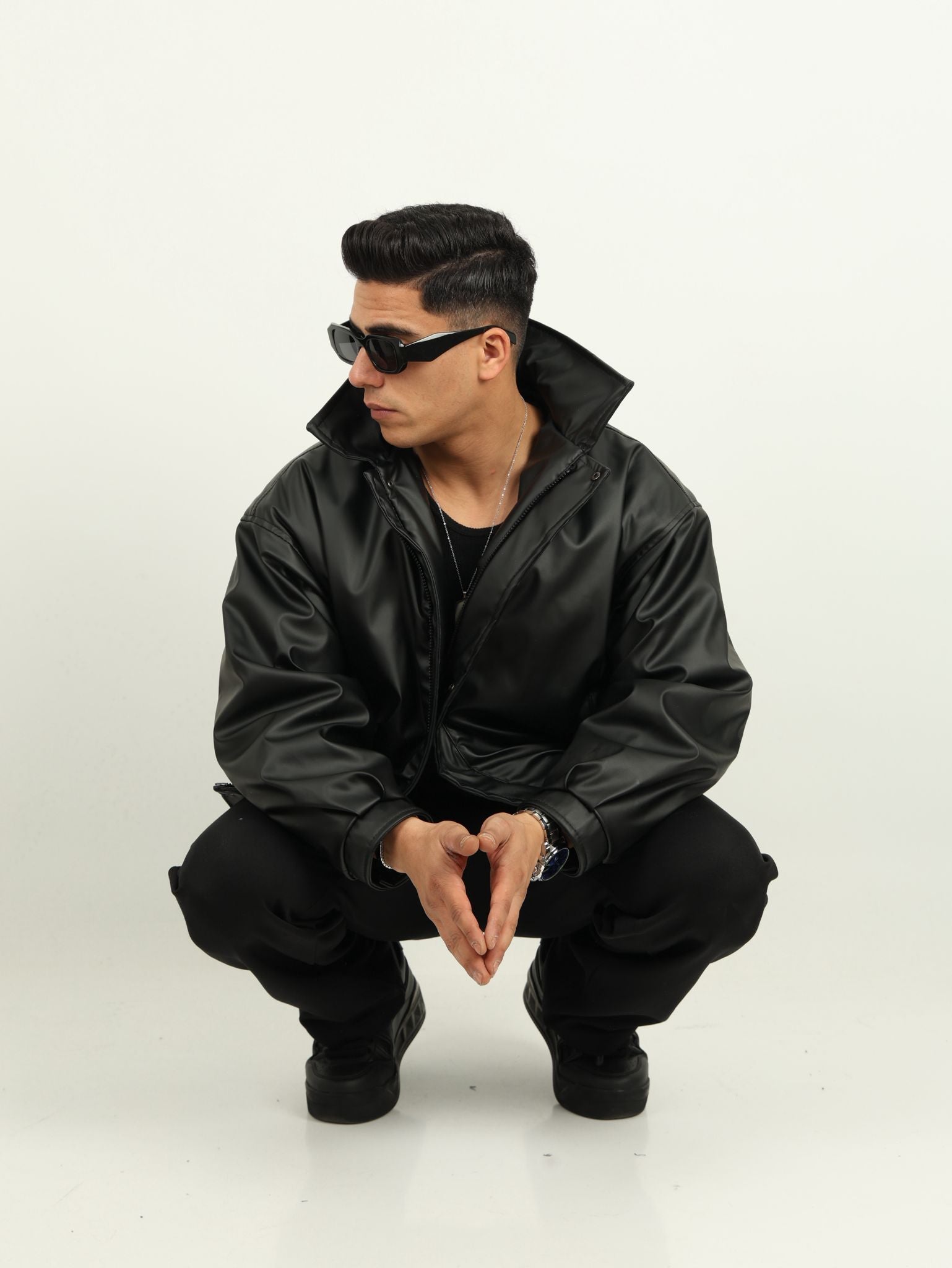 Classic Black Leather Jacket