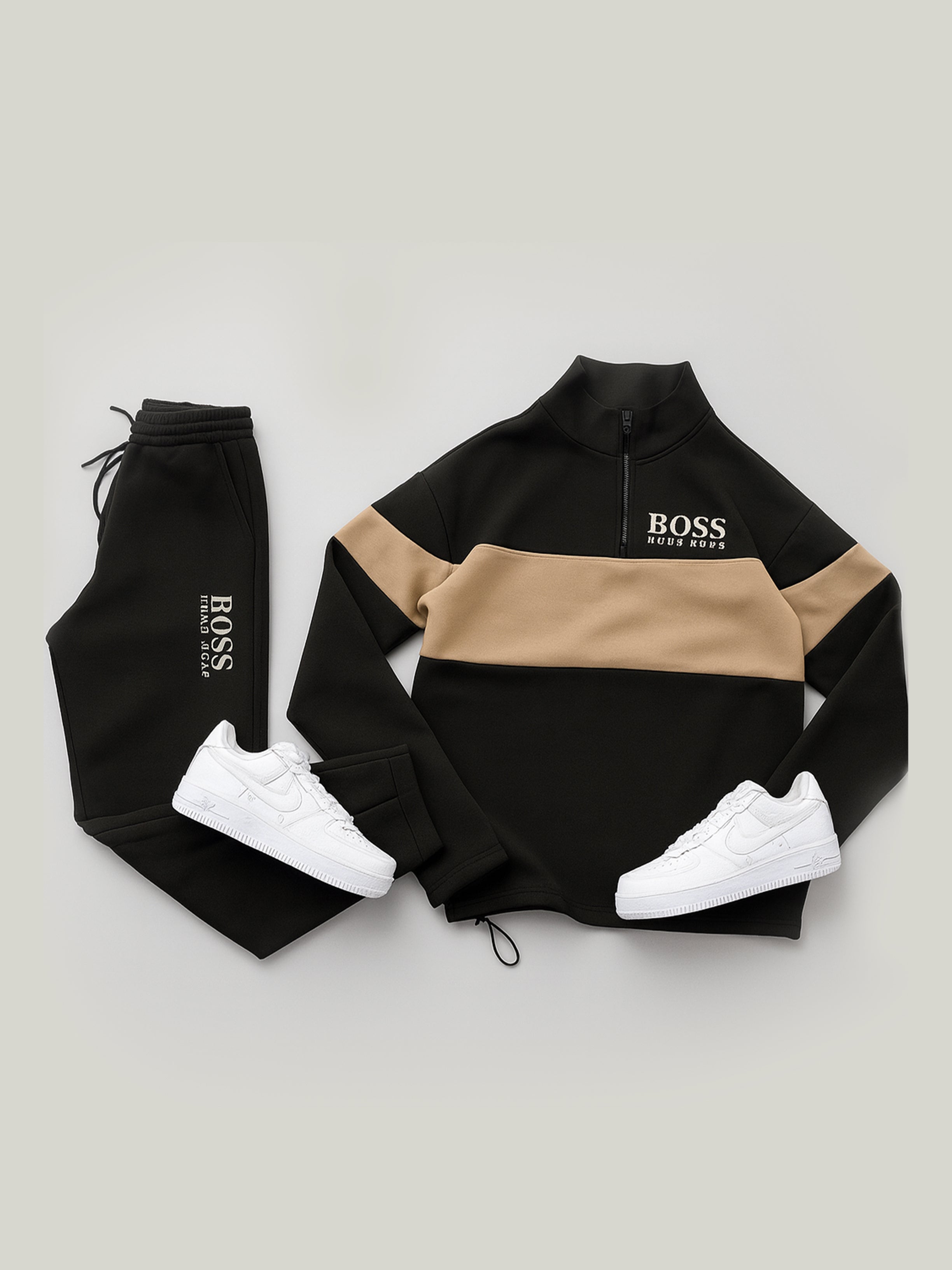 2-Piece Tracksuit – Scuba Fabric