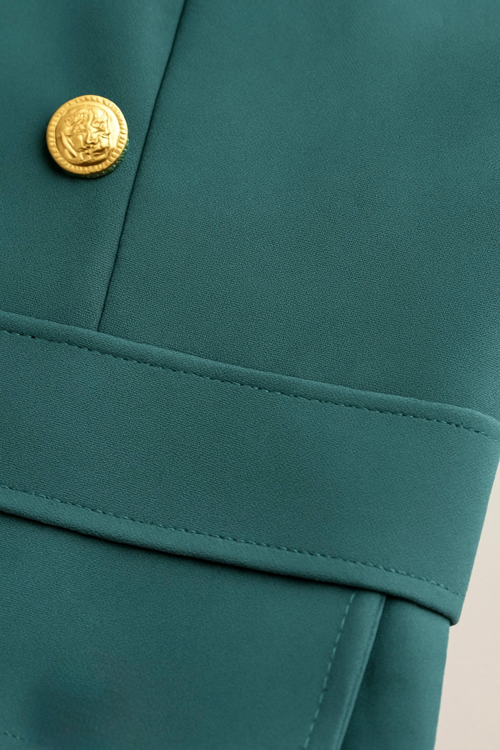 Blazer & Pleated Skirt Set