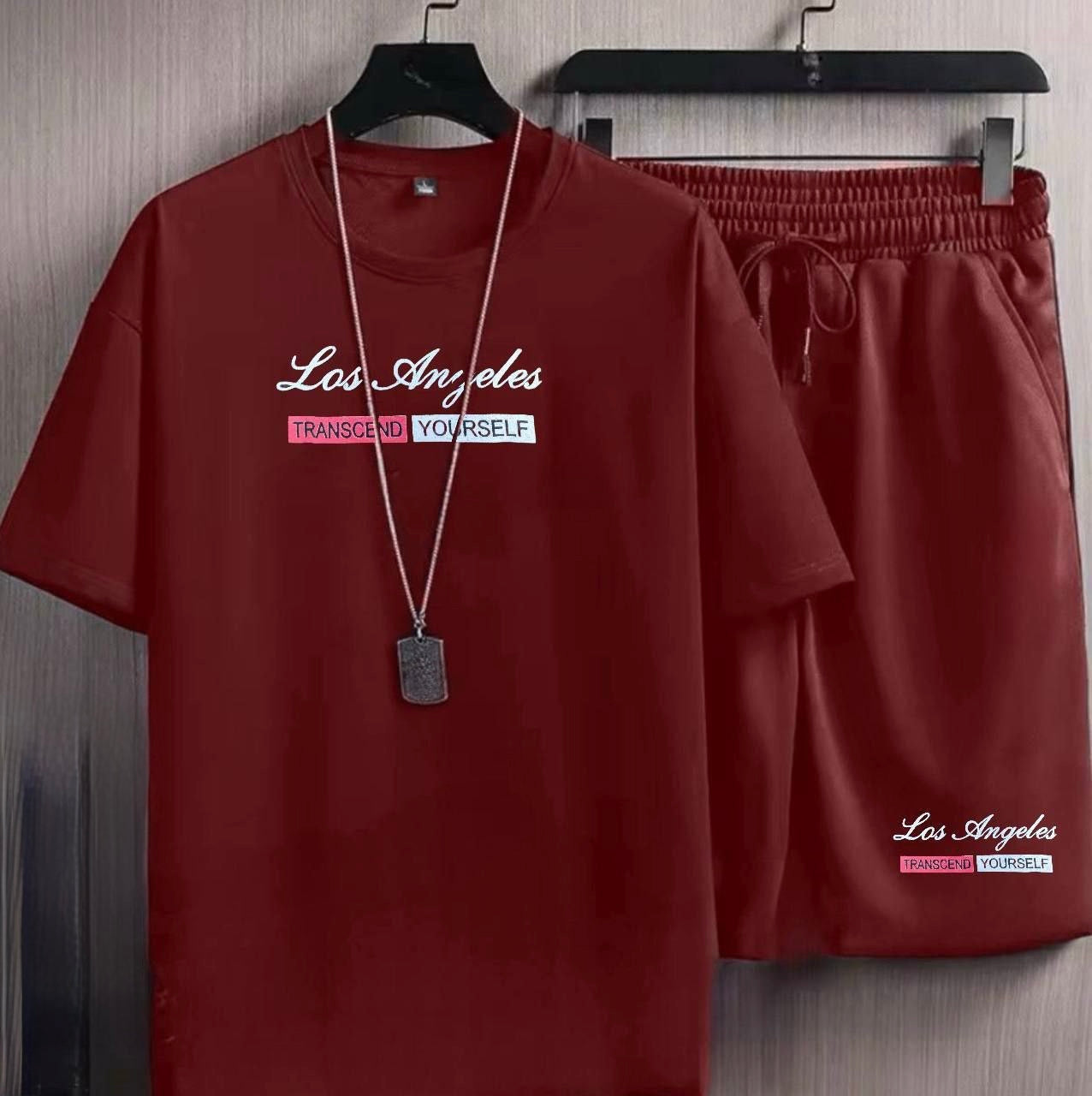2-Piece Shorts Set – Cotton Fabric