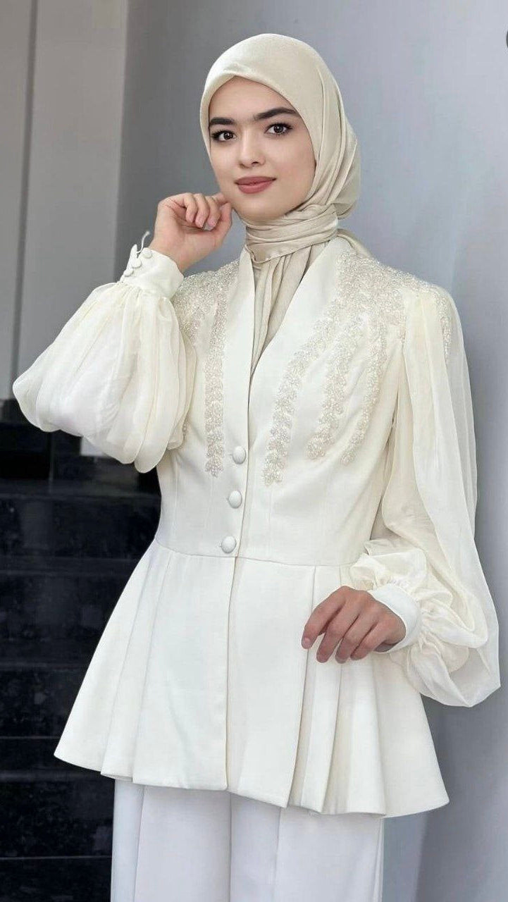 Elegant Two-Piece Set – Double Fabric