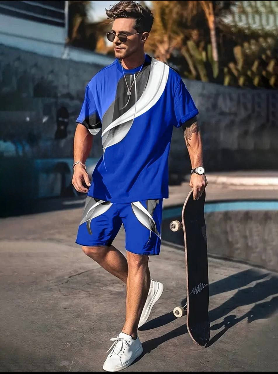 Summer Set – Graphic T-Shirt & Shorts