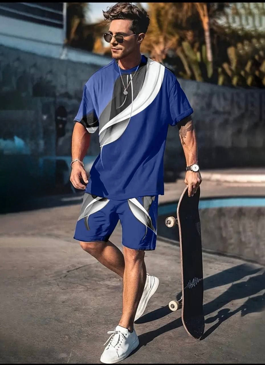 Summer Set – Graphic T-Shirt & Shorts