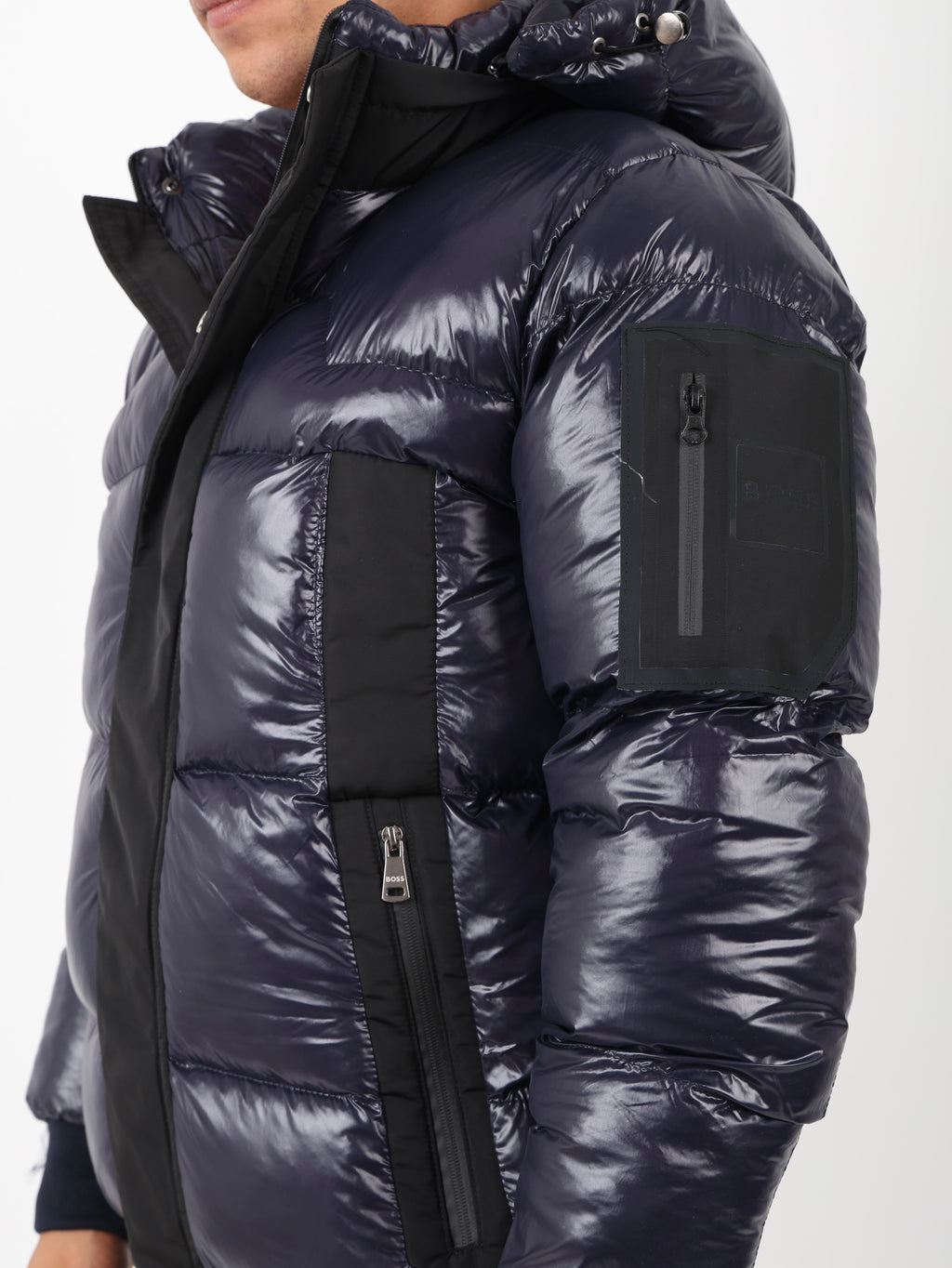 Glossy Puffer Jacket