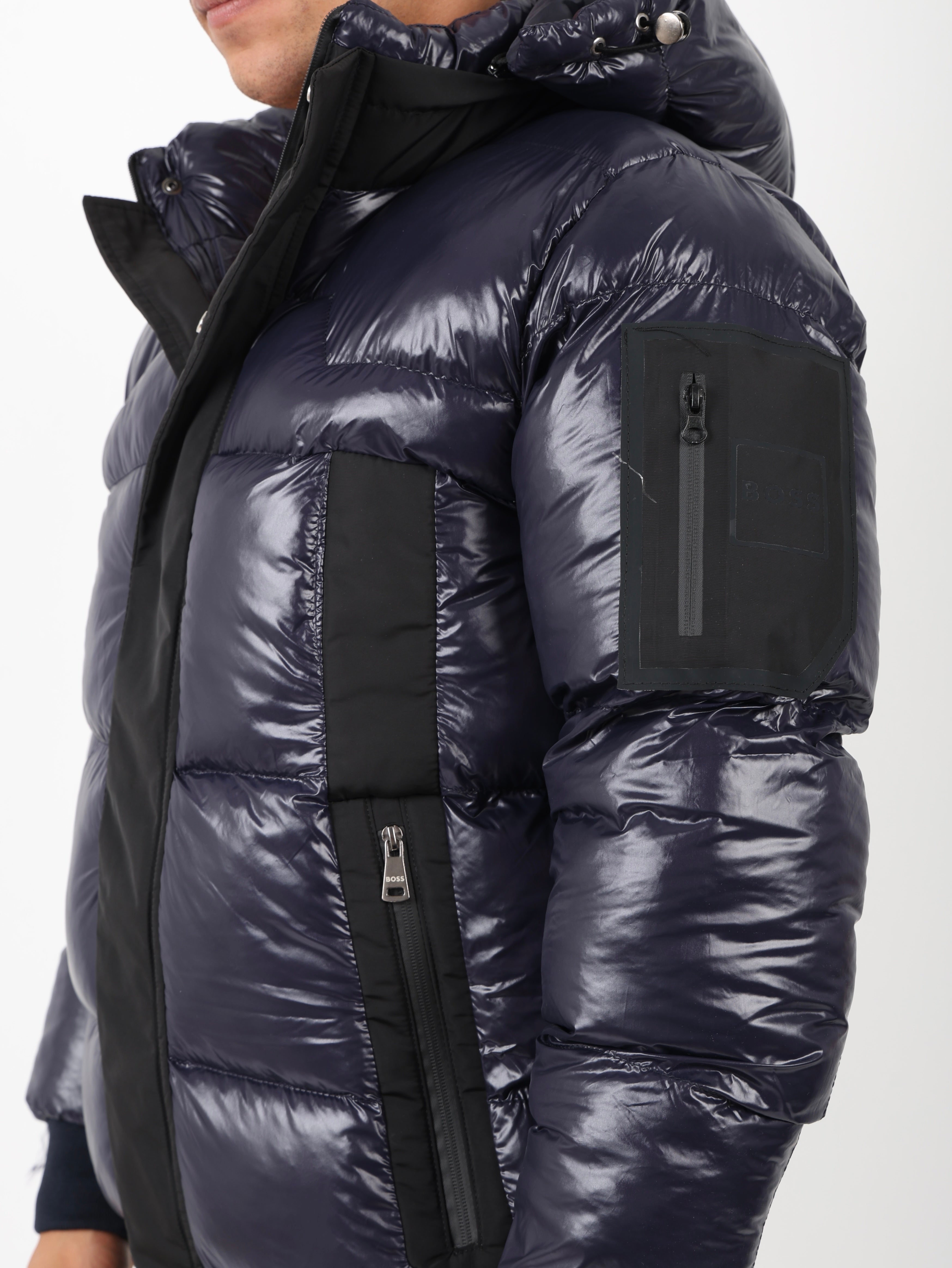 Glossy Puffer Jacket