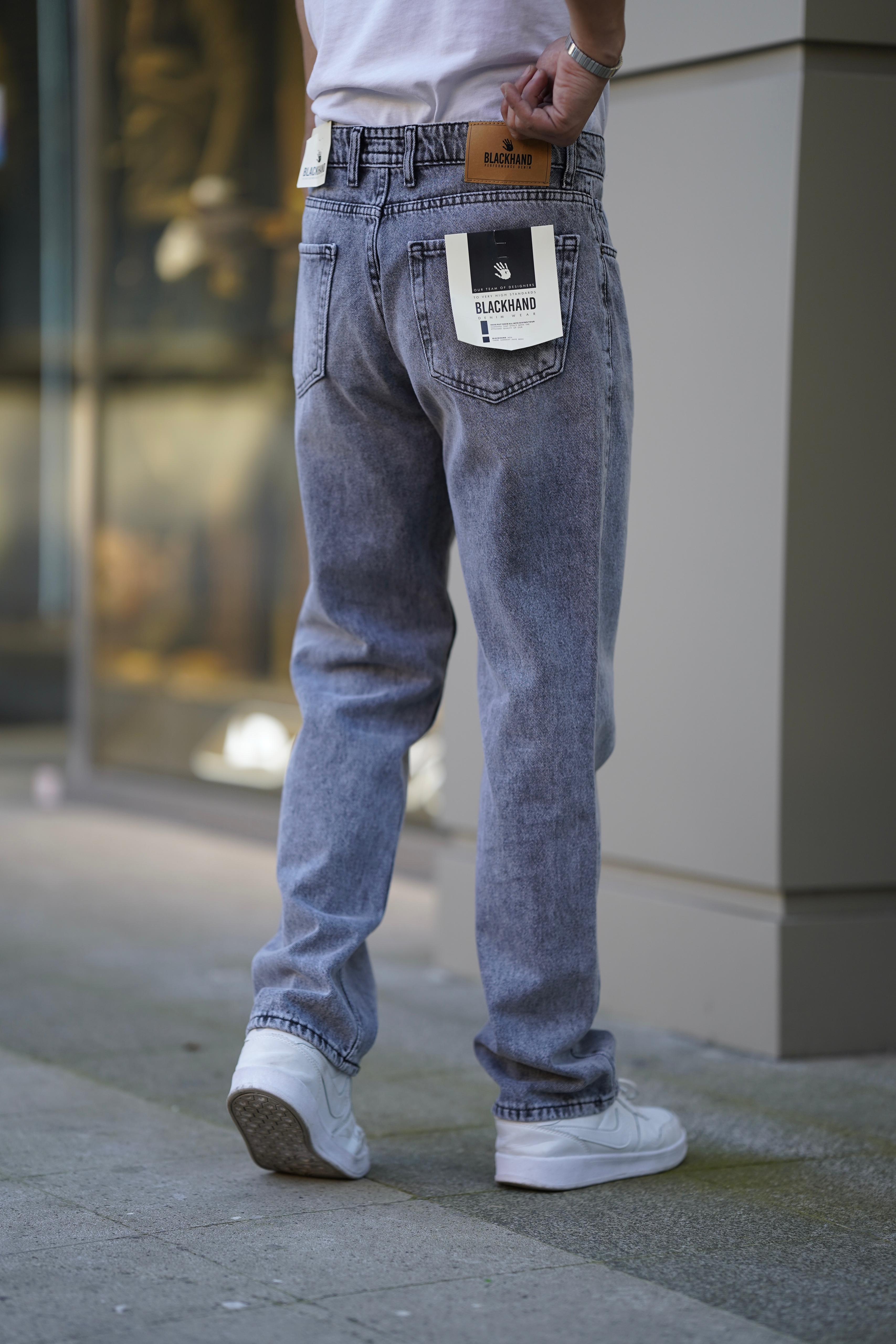 Grey Washed Jeans