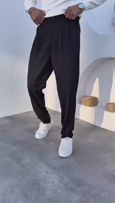 Classic Pleated Trousers